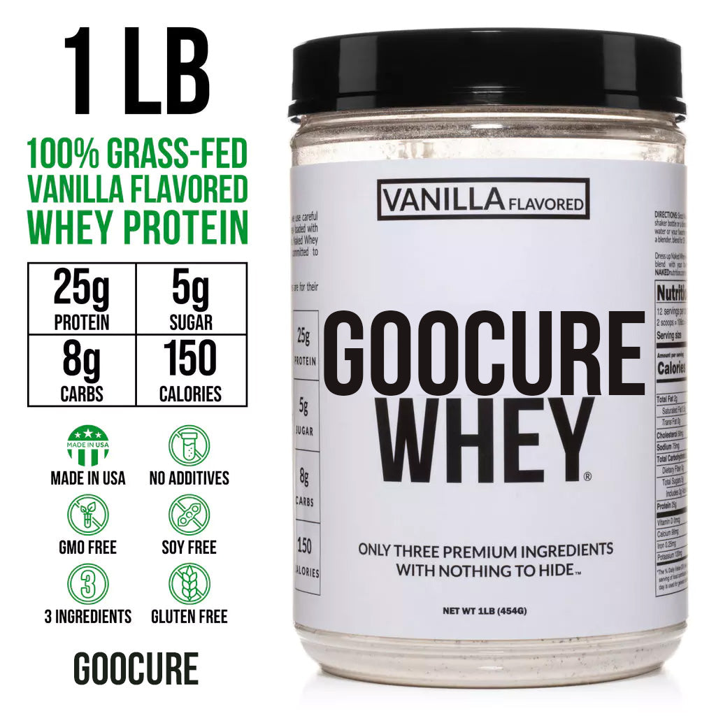 Goocure Vanilla Whey Protein Powder