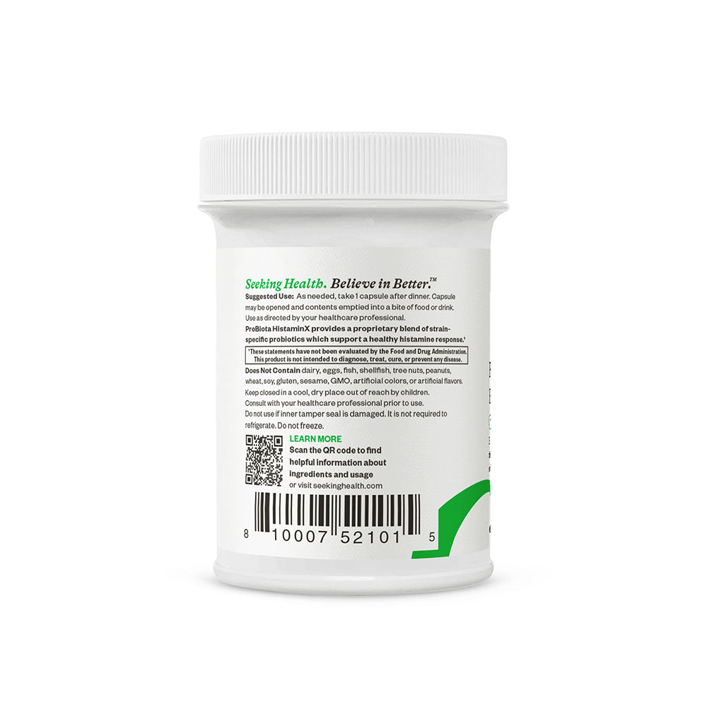 ProBiota HistaminX label image 