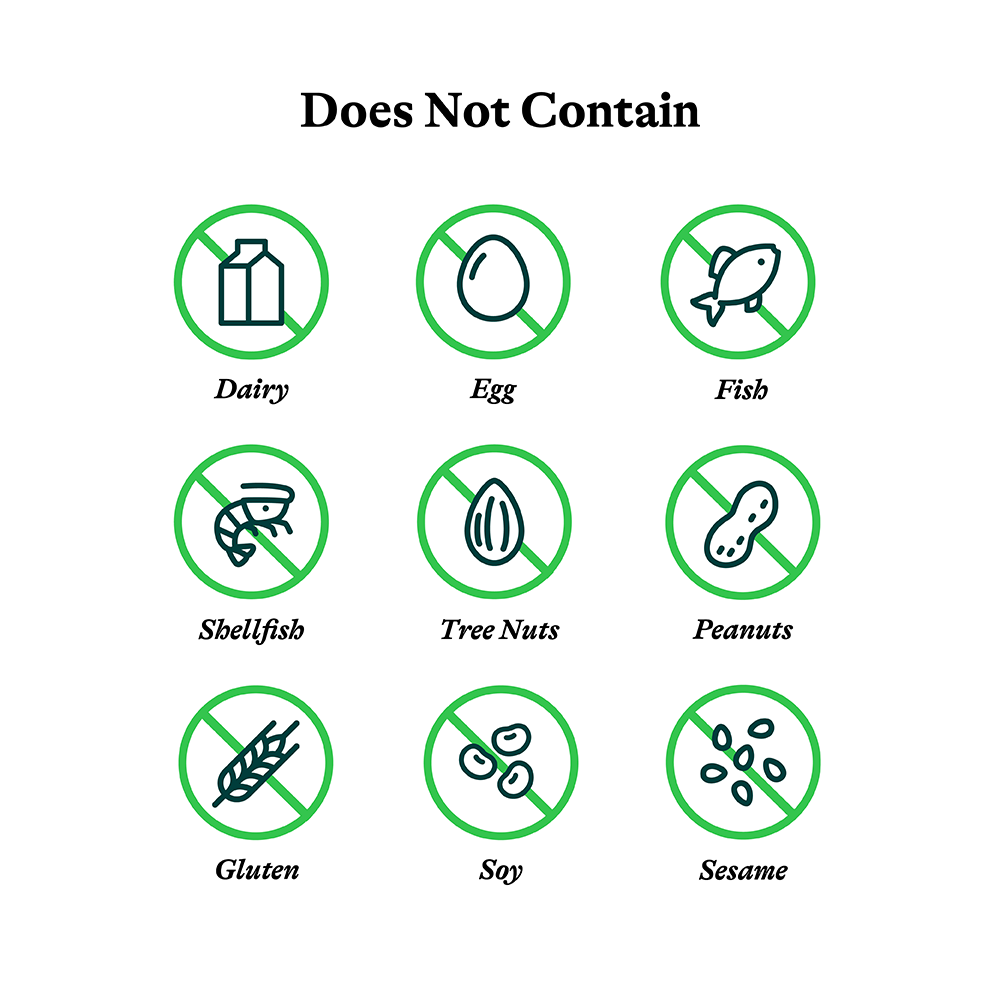 ProBiota HistaminX does not contain allergen image 